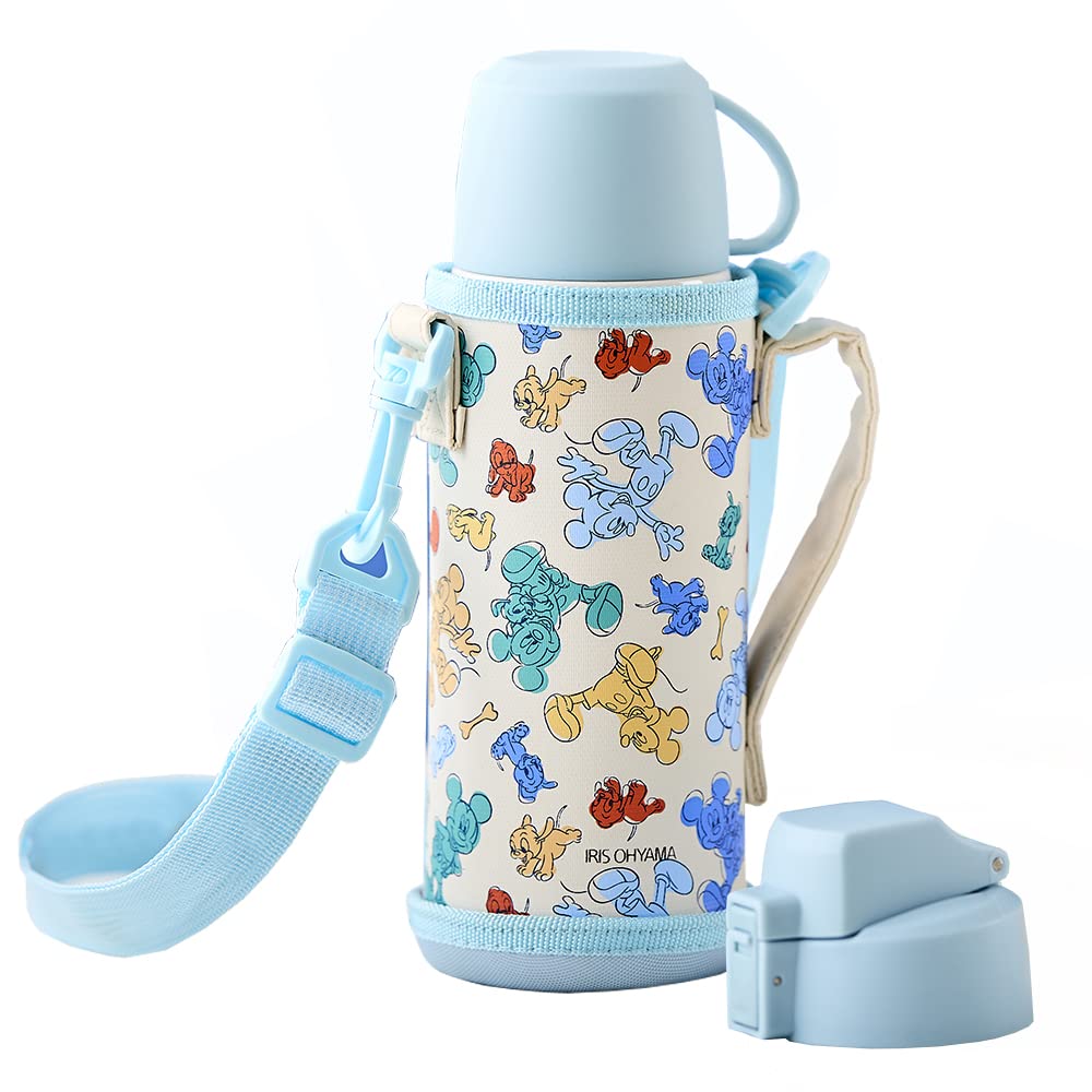Amazon｜アイリスオーヤマ 水筒 子供用 キッズ 2WAYボトル 600ml